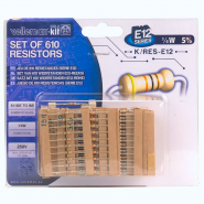 610pcs 1/4W Resistor Kit  -...
