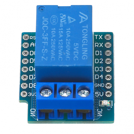 Wemos® D1 Mini 5V Relay Shield