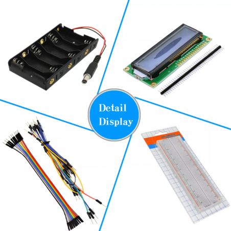 Kit Avançado p/ Arduino (sem Arduino) - Keyestudio KS0074