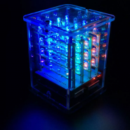 4x4x4 RGB LED CUBE Kit for...