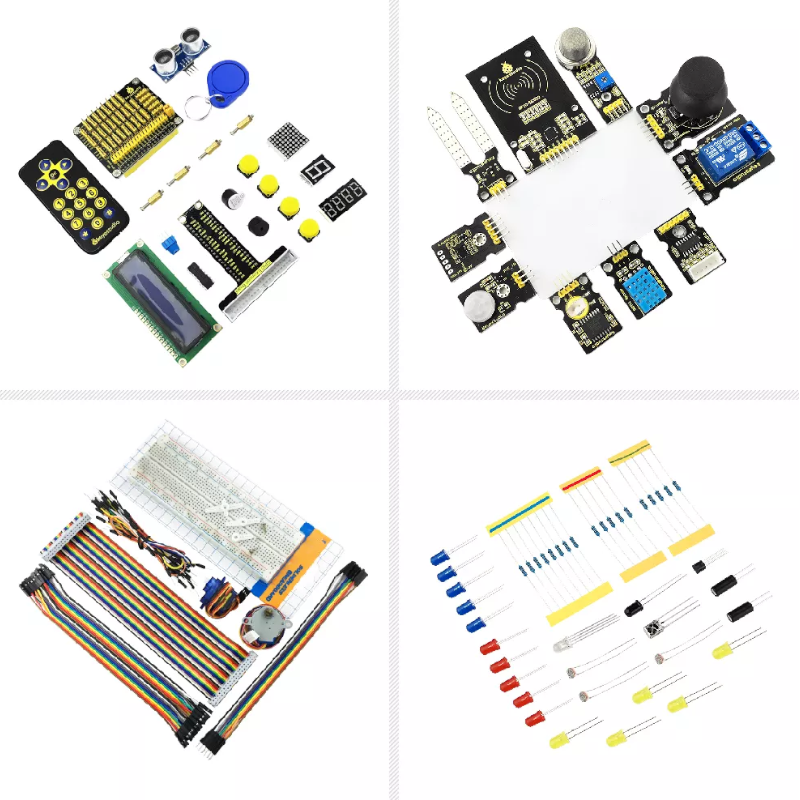 Ultimate Starter Learning Kit for Raspberry Pi - keyestudio KS0221