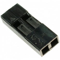 Housing Pin(PH2.54)-2P Fêmea (5 unidades)