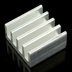 AL Heat Sink (With adhesive tape) - 13*13*7mm