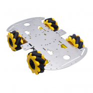 4WD Mecanum wheel aluminum...