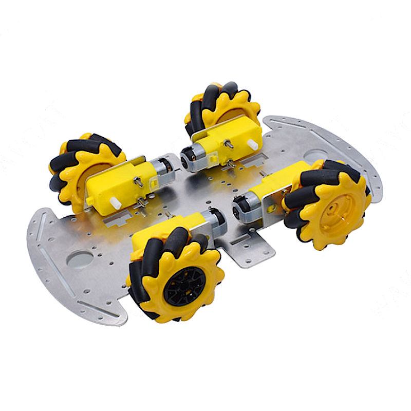 4WD Mecanum wheel aluminum chassis