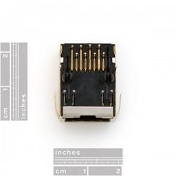 Ficha RJ45 para PCB