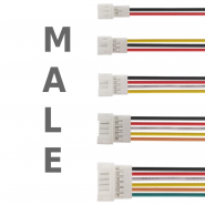 JST / XH 2.54 Male - 20cm
