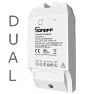 Relé inteligente DualR3 - Sonoff Colombia