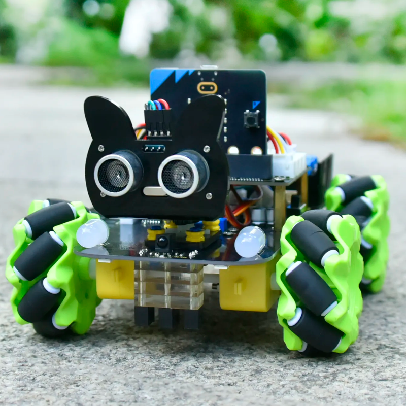 4WD MECANUM ROBOT CAR FOR MICRO:BIT (BOARD NOT INCLUDED) - Keyestudio ...