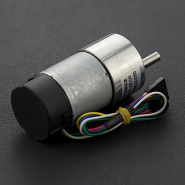 12V DC Motor 251rpm w/Encoder