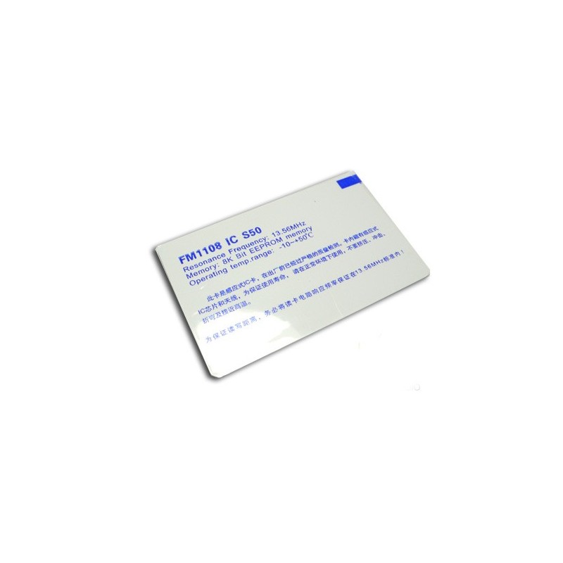 Mifare-One RFID card (13.56Mhz)