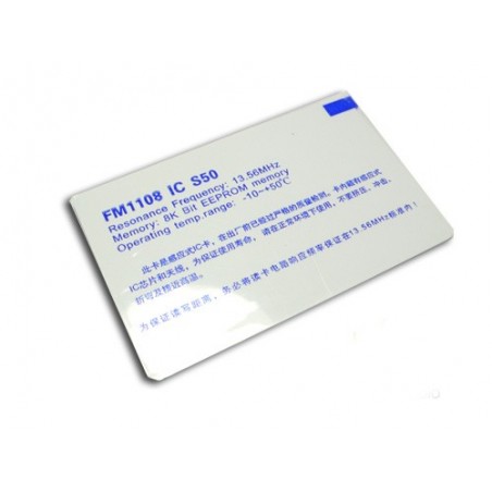 Cartão RFID Milfare-One (13.56Mhz)