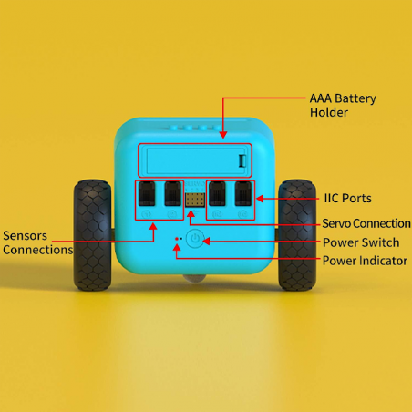 TPBot Car Robot Coding Kit for micro:bit (Without micro:bit Board ...