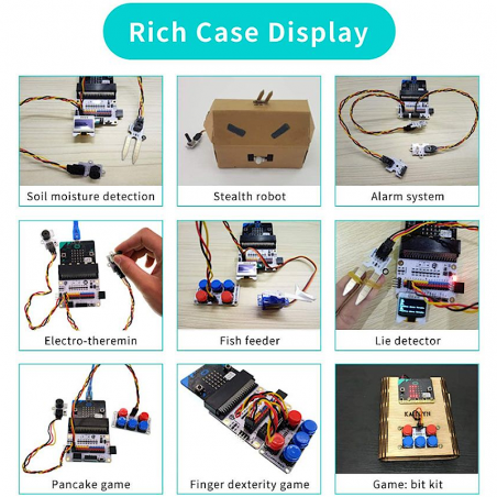 Micro:bit Tinker Kit (without Micro:bit Board) - ELECFREAKS EF08183