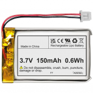 Bateria Lithium 3.7V 150mA...