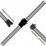 Male/Female 20cm JST...