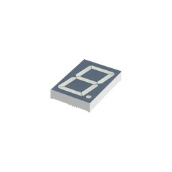 LED display 7-segment single 57mm super red SA23-12SRWA