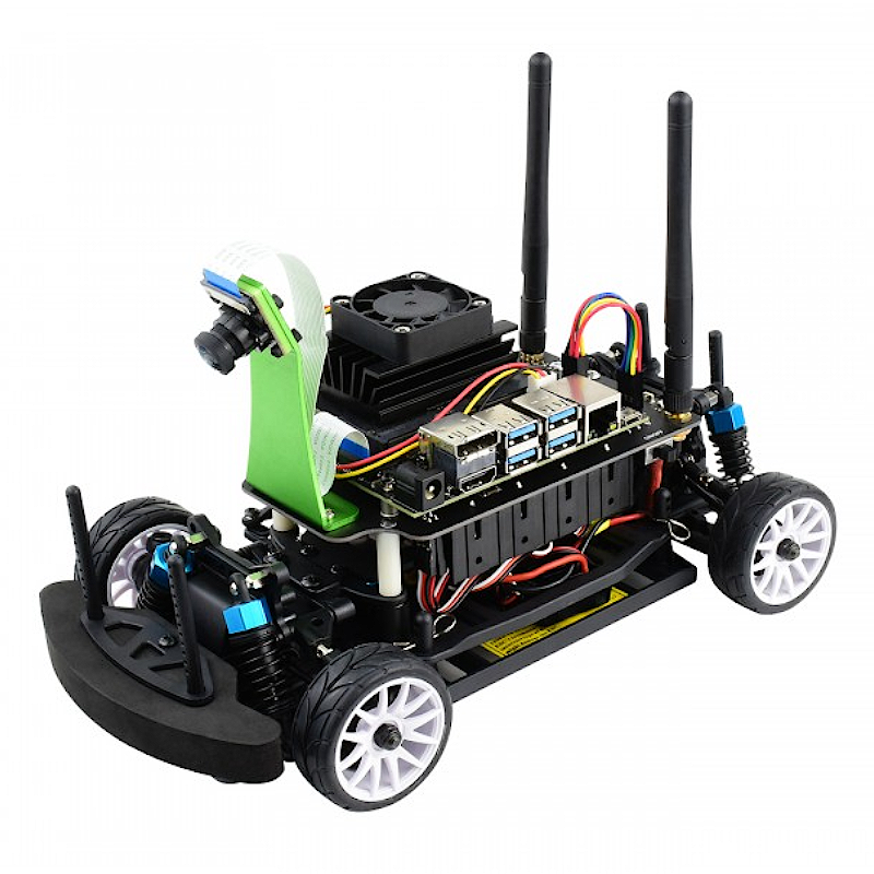 Jet Racer Pro JetRacer Pro AI Kit (Jetson and Batteries not included) - Waveshare 18432