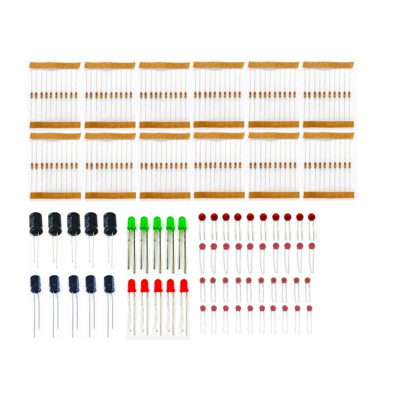 Pack Basico de Componentes Electronicos 20 em 1