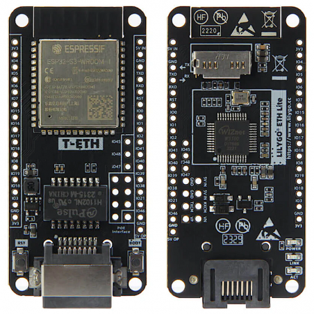 T-ETH-Lite: ESP32-S3 Com porta ETH W5500 e TF card- LILYGO® H674