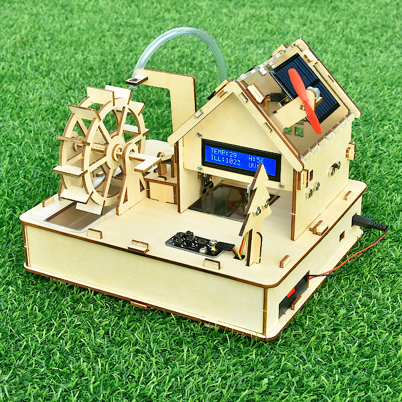 Kit Casa Inteligente Eco Friendly Para Arduino inclu do Keyestudio kit-casa-inteligente-eco-friendly-para-arduino-inclu-do-keyestudio