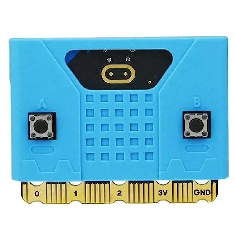 Silicone protection for Micro:bit v.1.5 and v.2 - Blue
