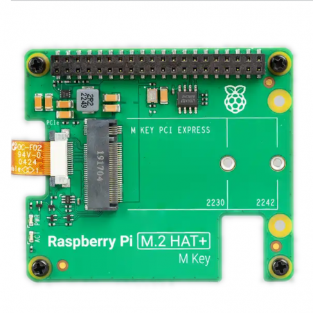 Sc 07 Raspberry Pi M.2 HAT+ para Raspberry Pi 5 - Raspberry Pi SC1166