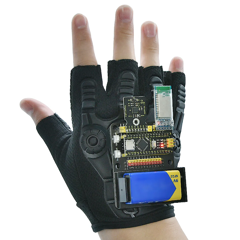Motion Sensing Glove Gesture based on Arduno Nano and MPU6050 (Battery ...