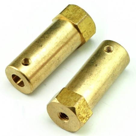 Wheel - Motor Adapter (2 Pack) - Hole Diameter: 6mm 