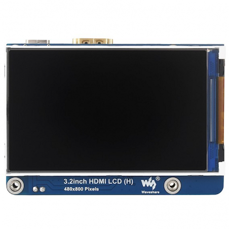 3.2inch HDMI IPS LCD Display (H), 480×800, Adjustable Brightness, No ...
