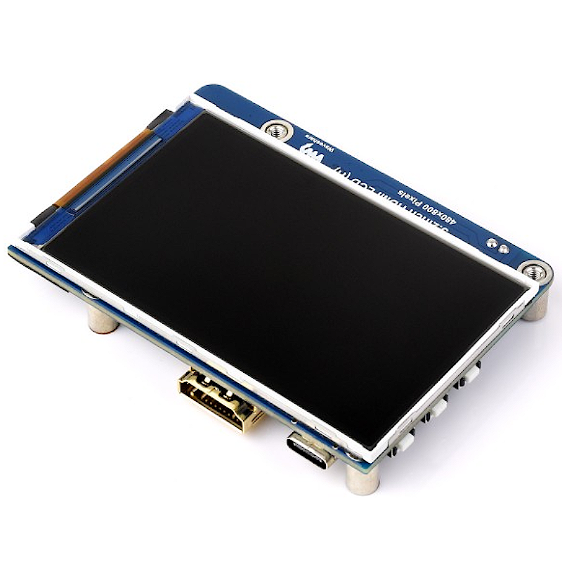 3.2inch HDMI IPS LCD Display (H), 480×800, Adjustable Brightness, No ...