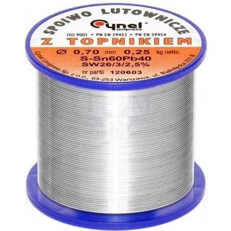 Solder 60/40 0.8mm 250g Solder 60/40 0.8mm 250g