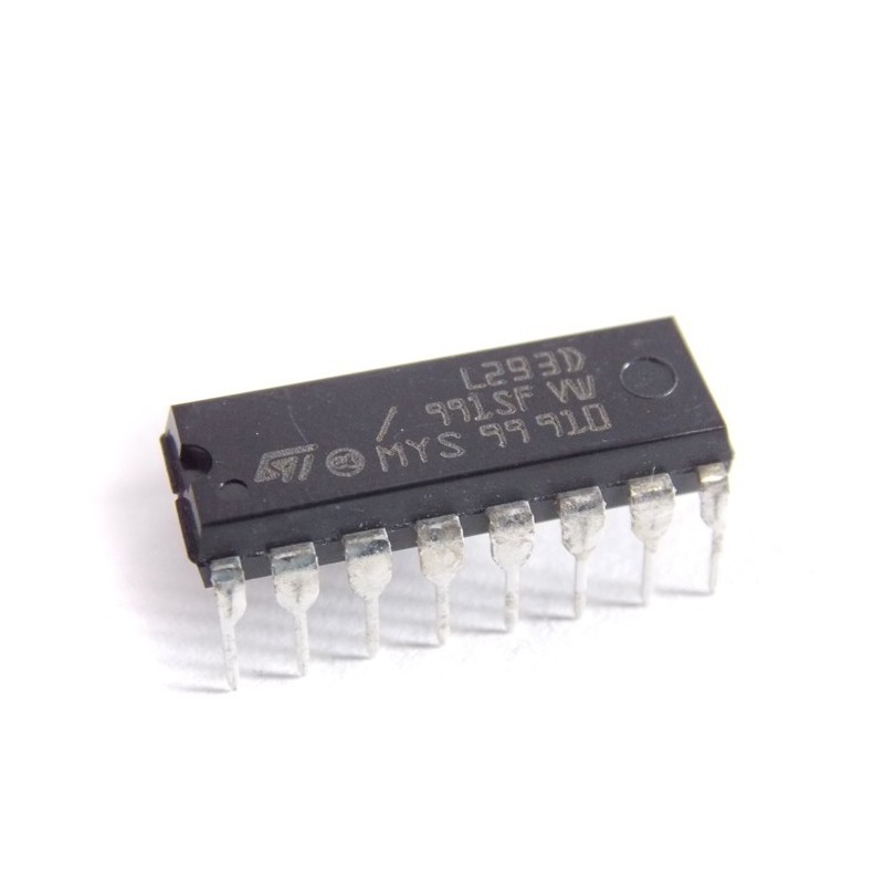 L293D - Dual H-Bridge for DC Motor or Stepper Driver