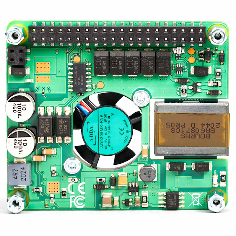 Sc 07 Raspberry Pi Raspberry Pi PoE+ HAT para Raspberry Pi 3B+/4B - SC0468