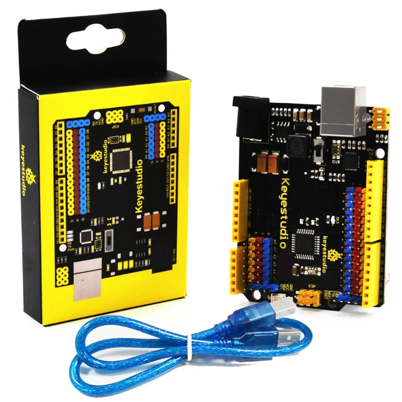 Keyestudio UNO R3 Board W/ USB Serial Chip 16U2 + USB Cable - Ks0172
