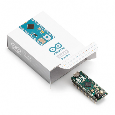 Arduino Micro with soldered headers- Arduino A000053