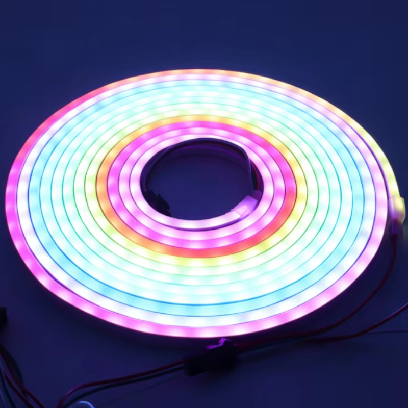NEOPIXEL NEON - FITA DE LEDS RGB ESTILO NEON, WS2811, 12V, IP67 - 5 METRO