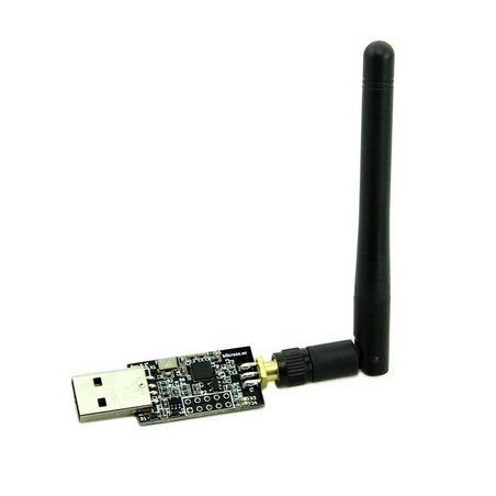Crazyradio 2.4Ghz nRF24LU1+ USB radio dongle with antenna (BC-CR-01-A)