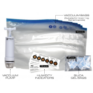 Kit with bags and vacuum...