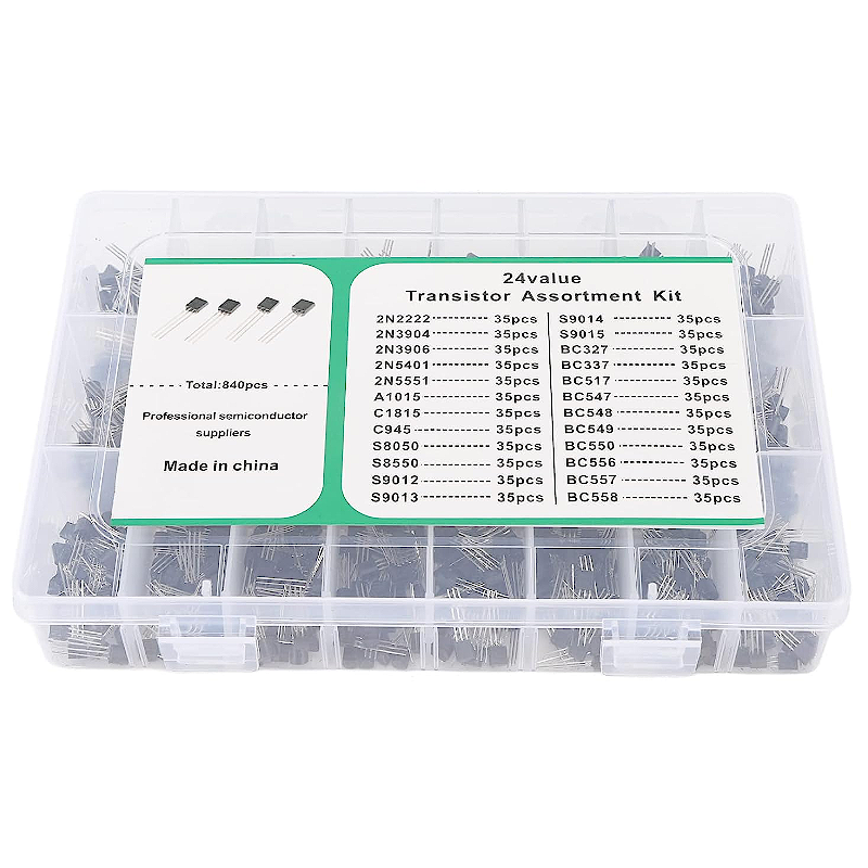 840pcs 24 types Transistor Box set