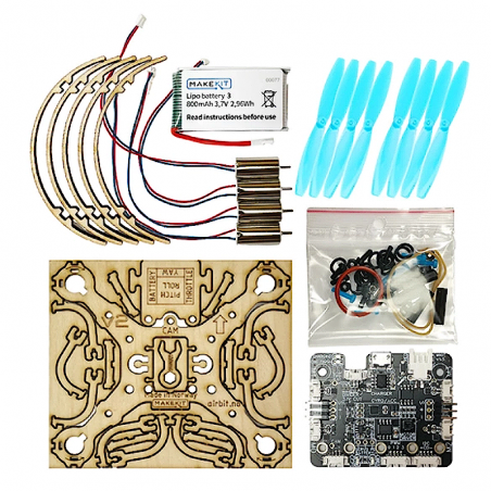 Drone Air:bit 2.0 para micro:bit da MakeKit AS (placa micro:bit não ...