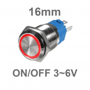 Metal Button Switch, Ring...