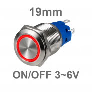 Metal Button Switch, Ring...
