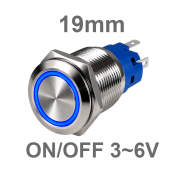 Metal Button Switch, Ring...