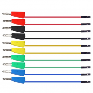 Pack de 10 Cabo Banana 4mm...