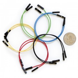 Jumper Wires 6" F/F Pack of 10