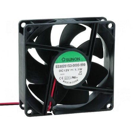 Ventilador 12VDC 80mm