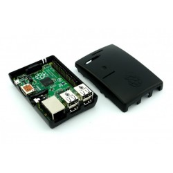 Black Raspberry Pi Case for Model B+