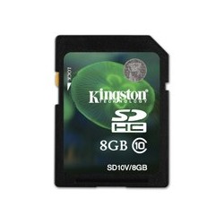 Kingston SDHC Card 8GB Class 10