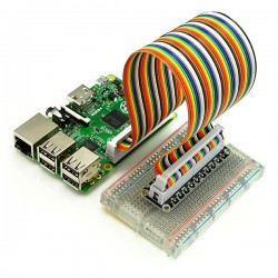 GPIO Breakout Board Kit for Raspberry Pi Model B+